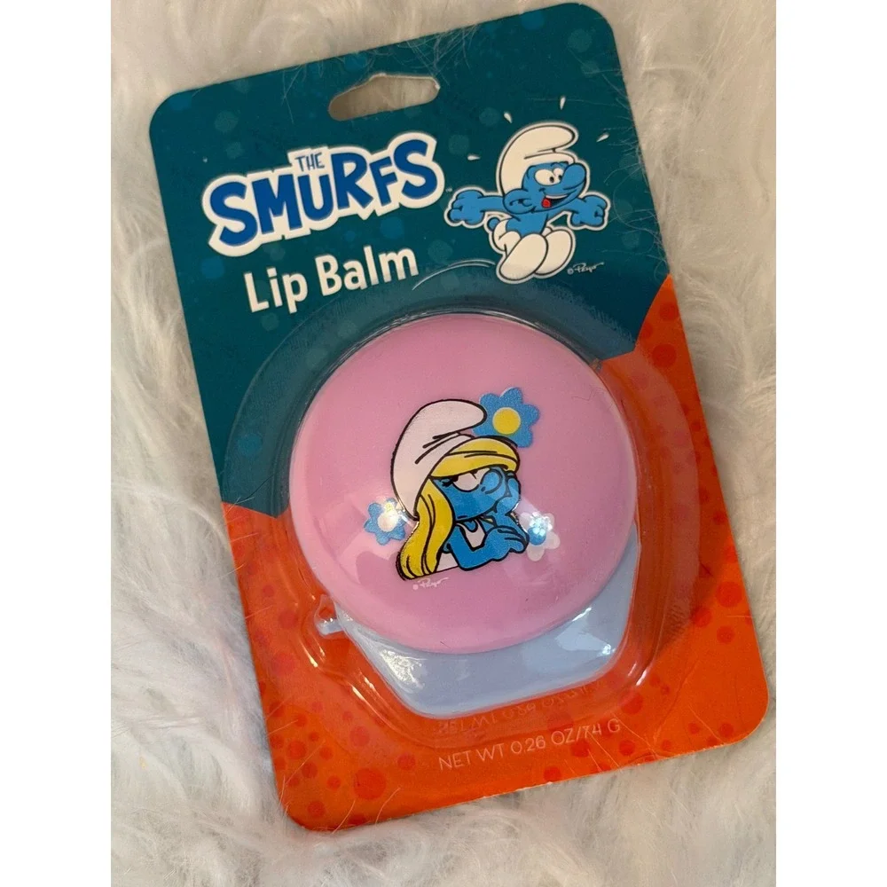 The Smurfs Smurfette Lip Balm Pink Flip Top Container 0.26oz Best Brands 2026